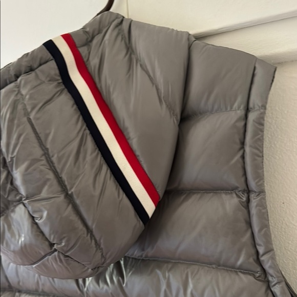 Vintage Moncler Gray Quilted Puffer Vest - Picture 5 of 12